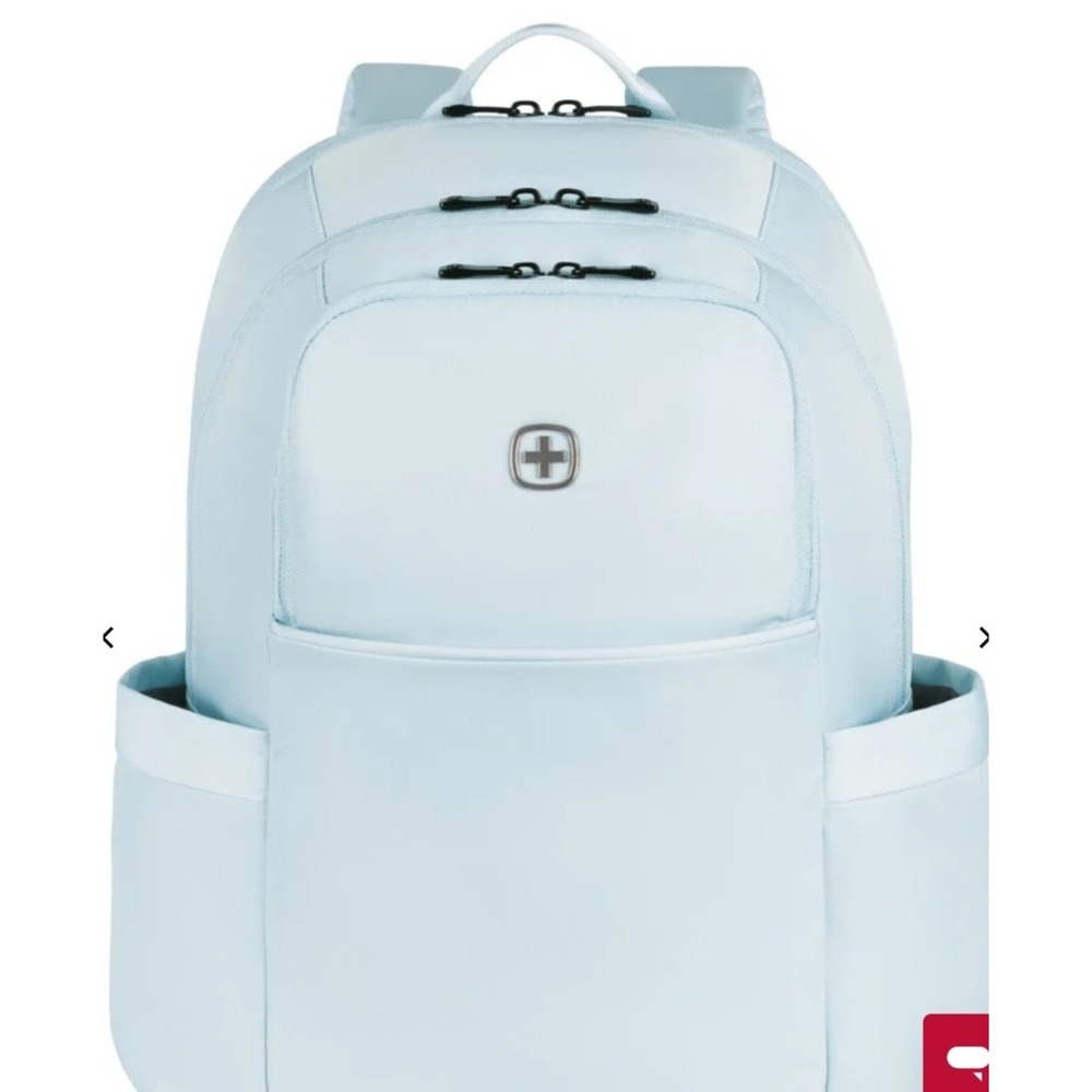 NEW Swissgear The Bloom Laptop Backpack, SA2822 - Pastel Blue (16" x 12" x 6")